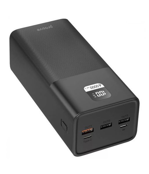 Павербанк Proove Giant Lite (22,5 Вт, 40 000 мА&middot;год, 148 Вт&middot;год) ProoveGiant40000mAh фото